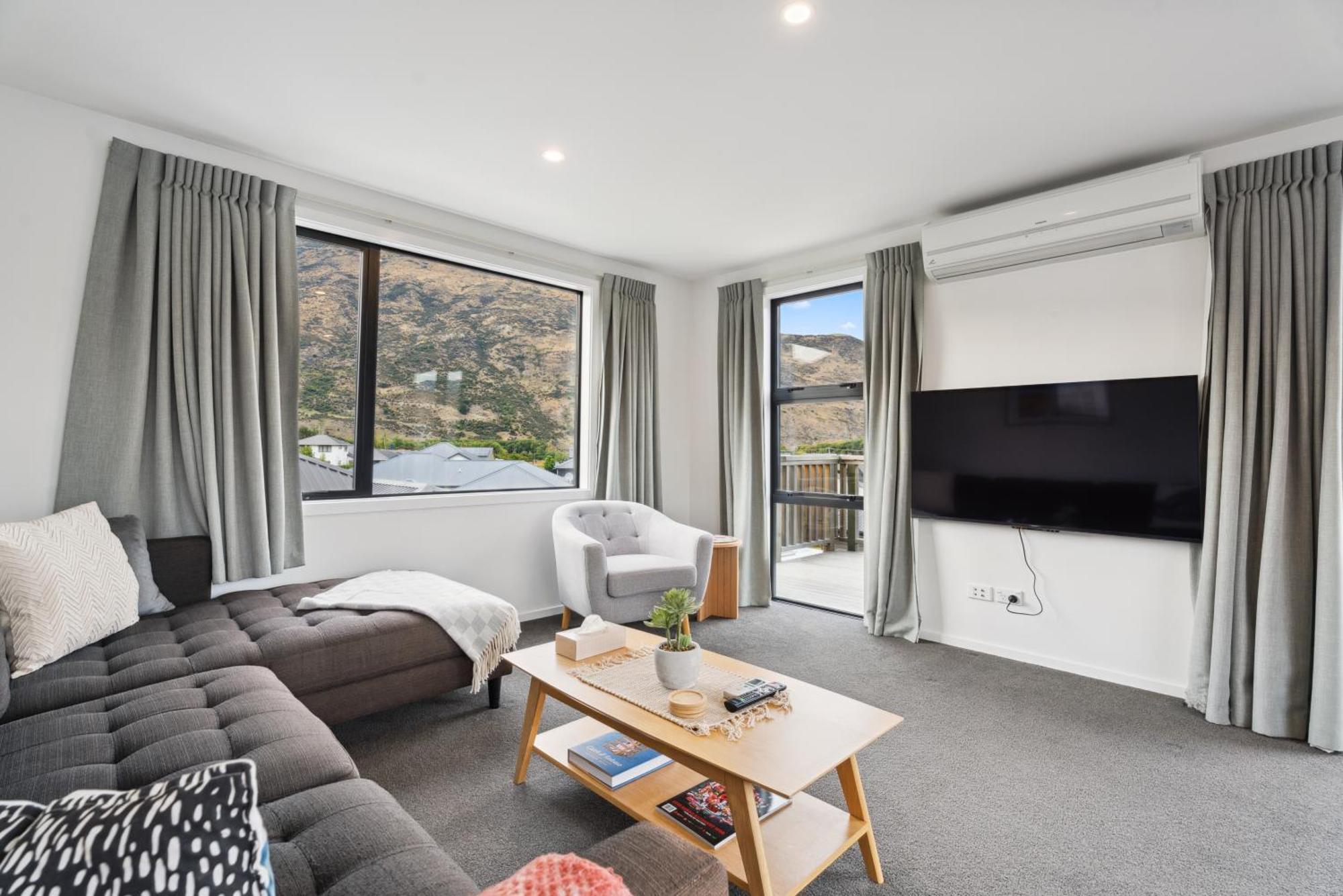 Modern Apartment With Coronet & Remarkables Views Queenstown Dış mekan fotoğraf